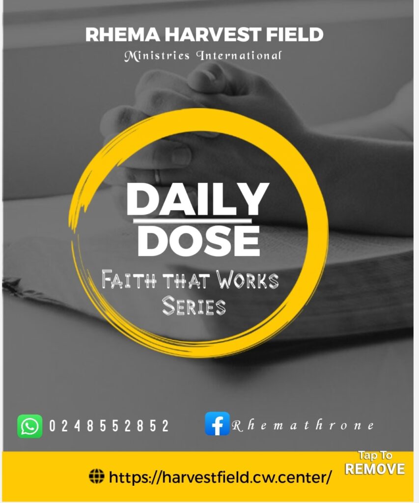 Rhema Harvest Field Ministries Daily Dose Reloaded